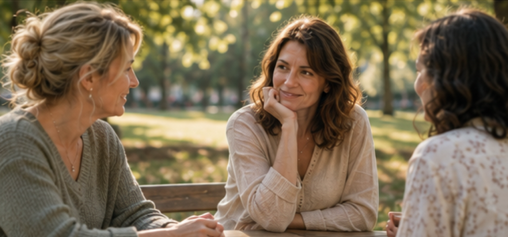 Femme qui s'efface dans ses relations
