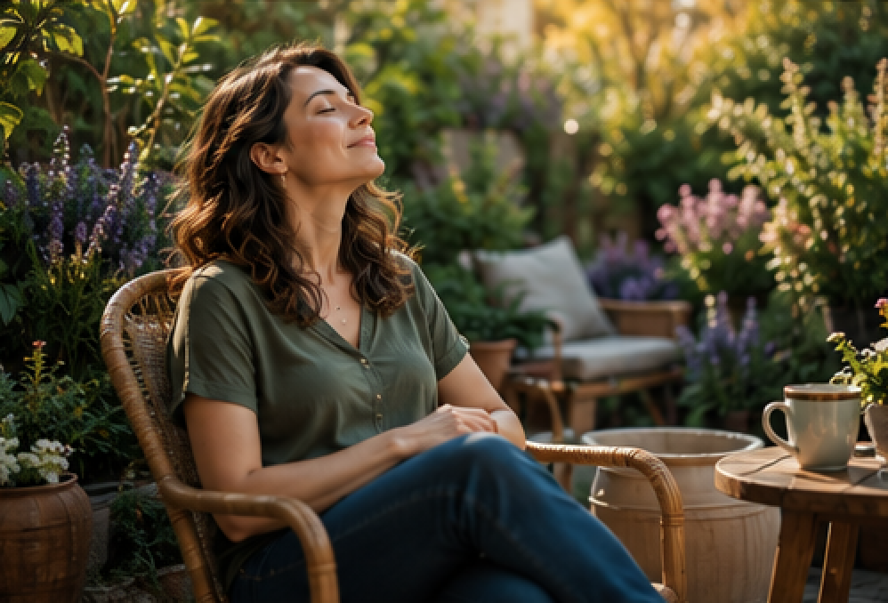 Hypersensibilité-anxiete-exercice-calme-jardin