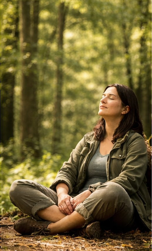 Sérénité grâce aux arbres